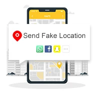 Falsificación de la ubicación en la plataforma social