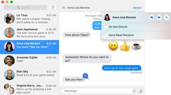 check imessage on mac