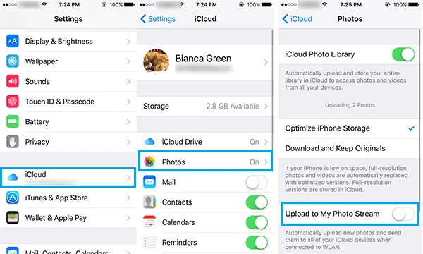 icloud restore photos