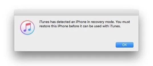 itunes recovery mode