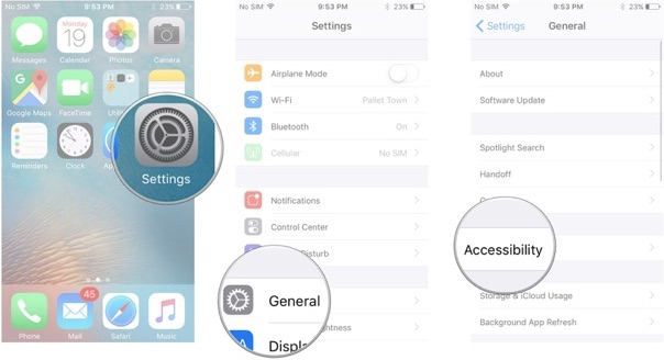 iPhone および iPad で AssistiveTouch をすばやく有効または無効にする方法