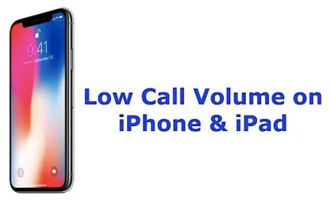 volumen de llamadas del iphone bajo