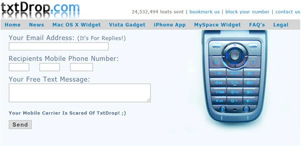 How to Send a Text without Showing your Number?