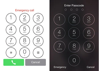 unlock iphone with emergency call