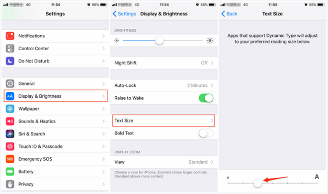 How to Change Font on iPhone (iOS 16/15 Supported)