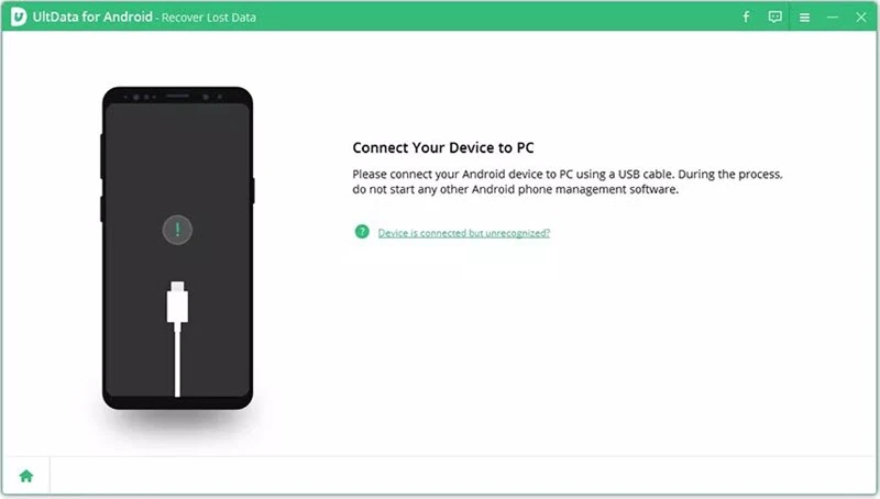 1. Connect Android to PC