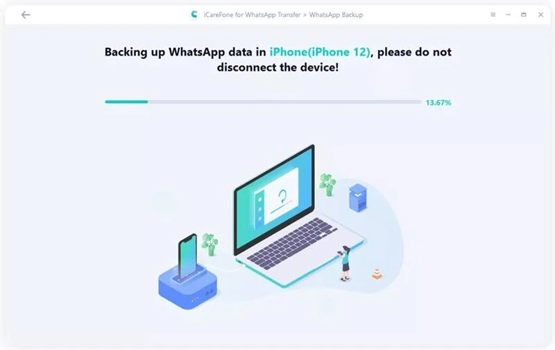 backing up whatsapp