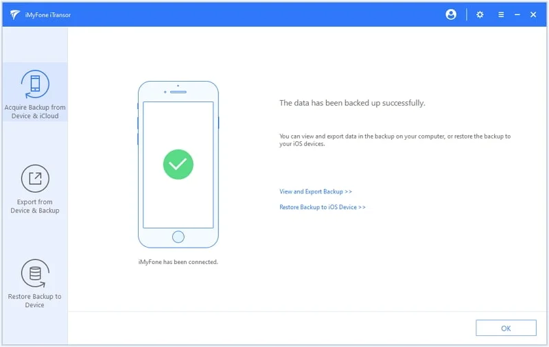 3. Back Up iPhone