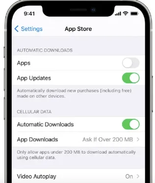 enable app updates