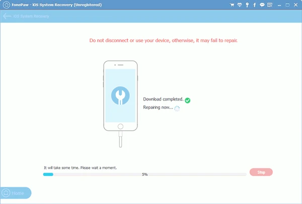 fonepaw ios system recovery