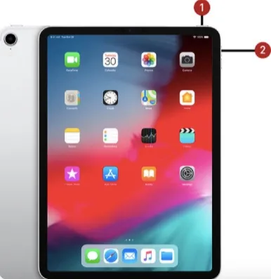 restart ipad with face id