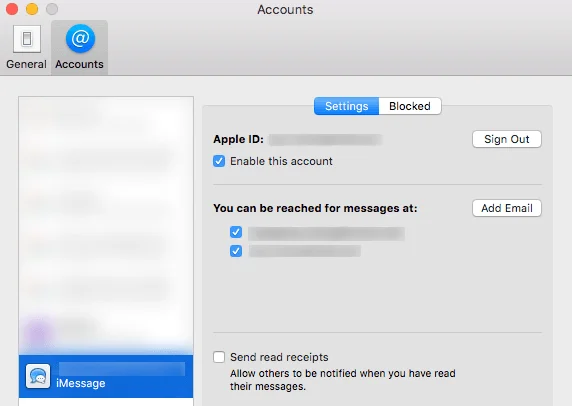 imessage settings on mac