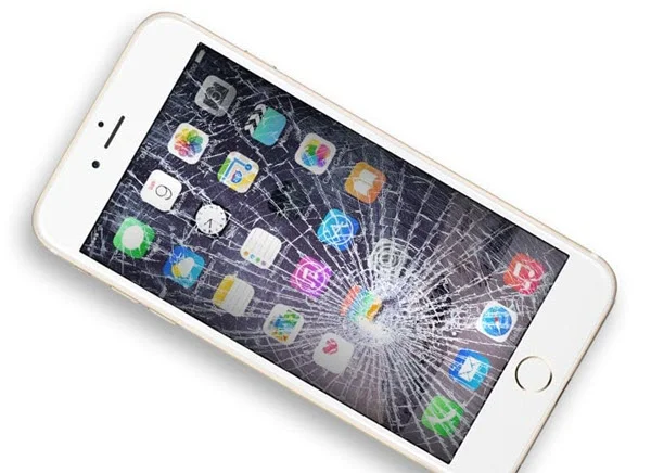 iphone broken screen