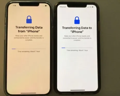 iphone stuck on preparing to transfer