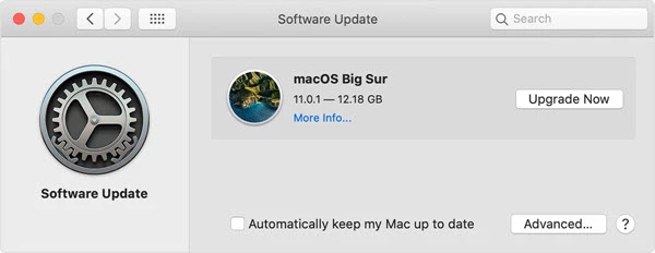 macos software update