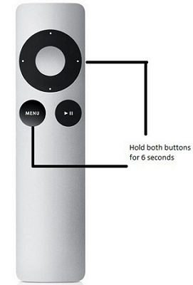 pair remote to apple tv