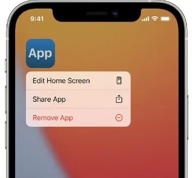 remove apps from iphone