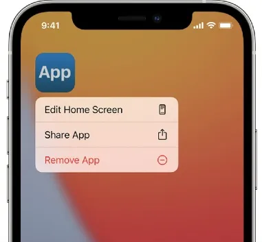 remove app