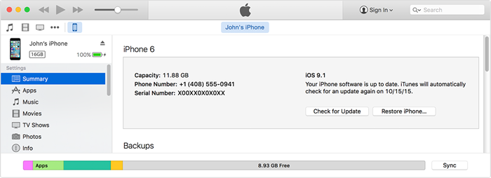 iTunes更新