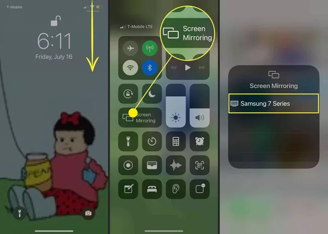 screen mirroring iphone