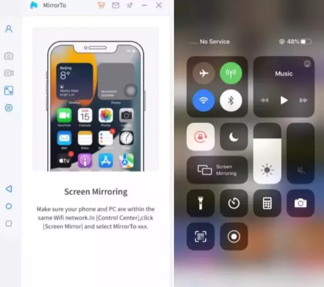 ios screen casting