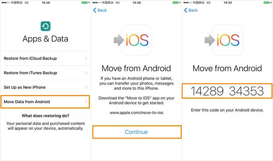 move to ios