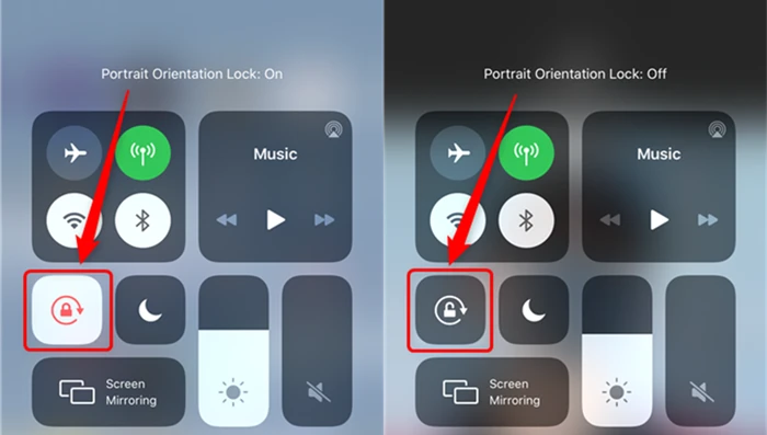 disable orientation lock