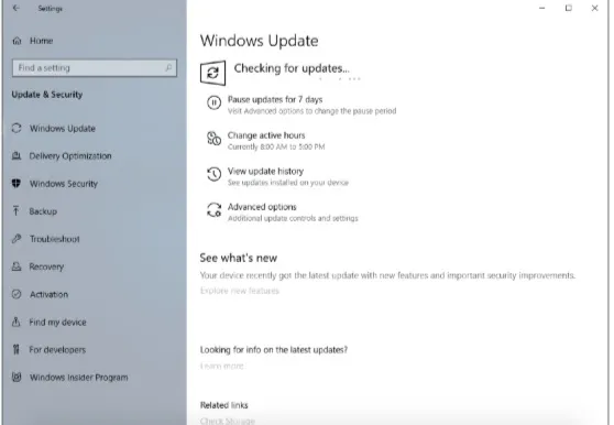 install windows updates