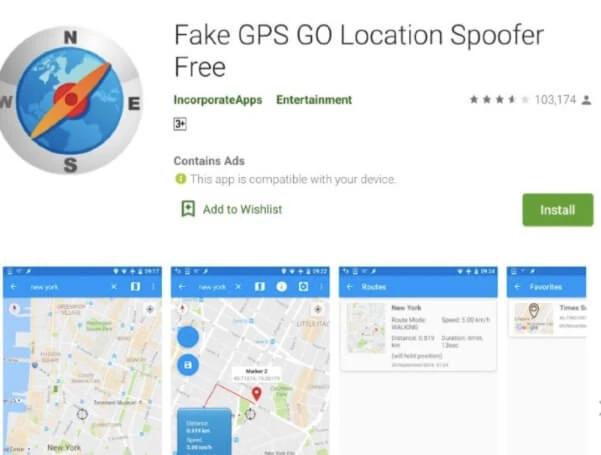 gefälschter gps go ortung spoofer