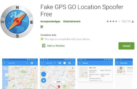 fake gps go