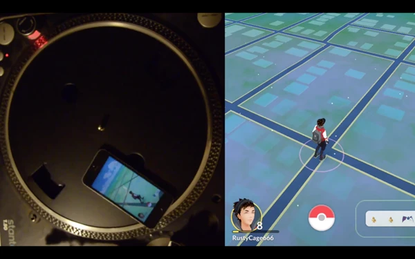 pokemon go turntable