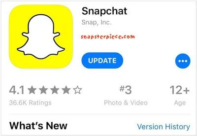 update snapchat