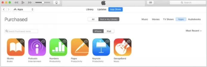 download apps itunes