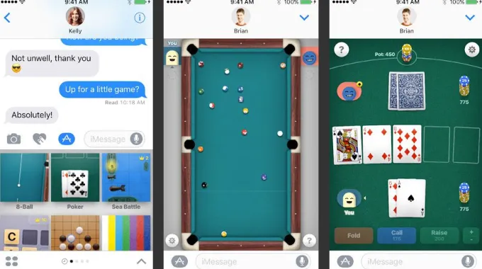 how to play imessage games