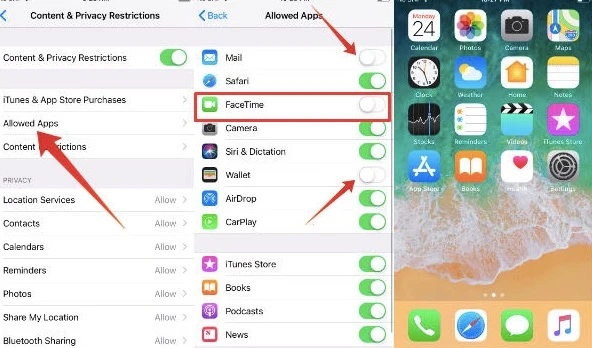 iphone hide built in apps