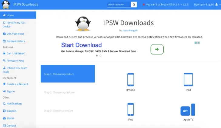 ipsw download