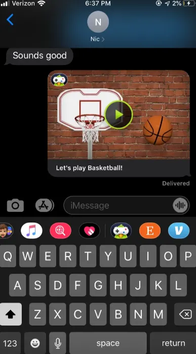 play imessage games