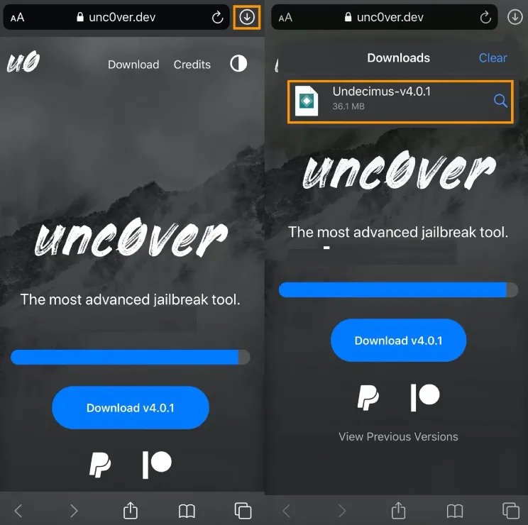 unc0ver jailbreak tool