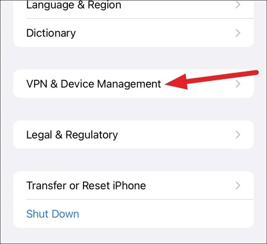 vpn device management