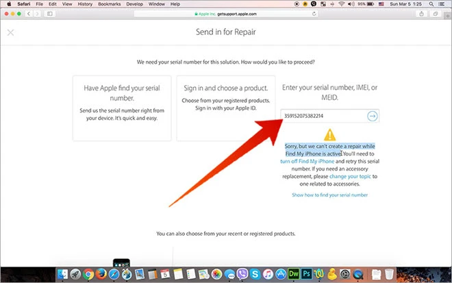 activation lock apple support page