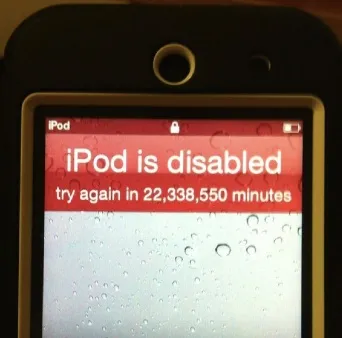 ipad is disabled case1