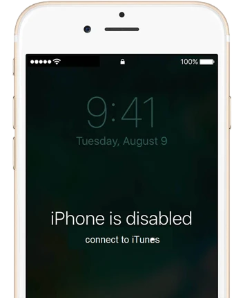 iphone is disabled