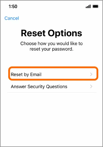 iphone reset options
