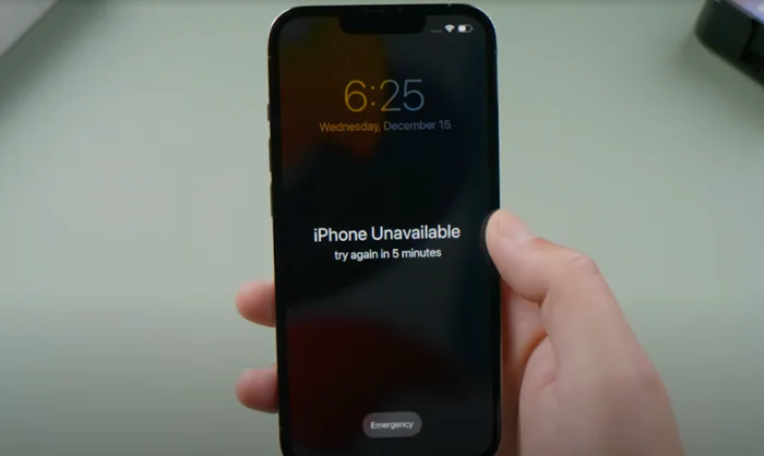 iphone unavailable