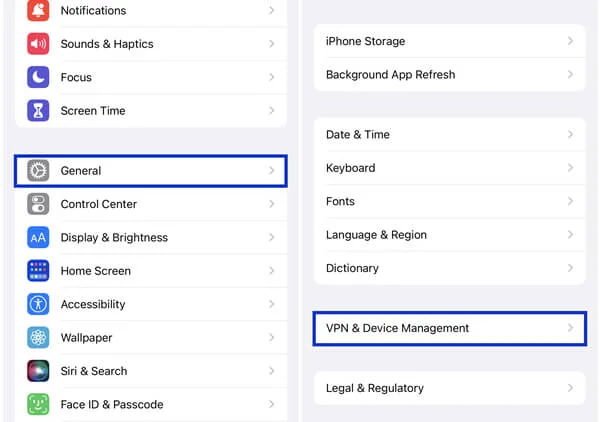 vpn device management