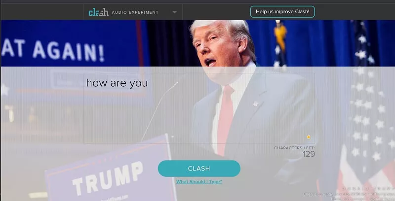 donal trump ai voice